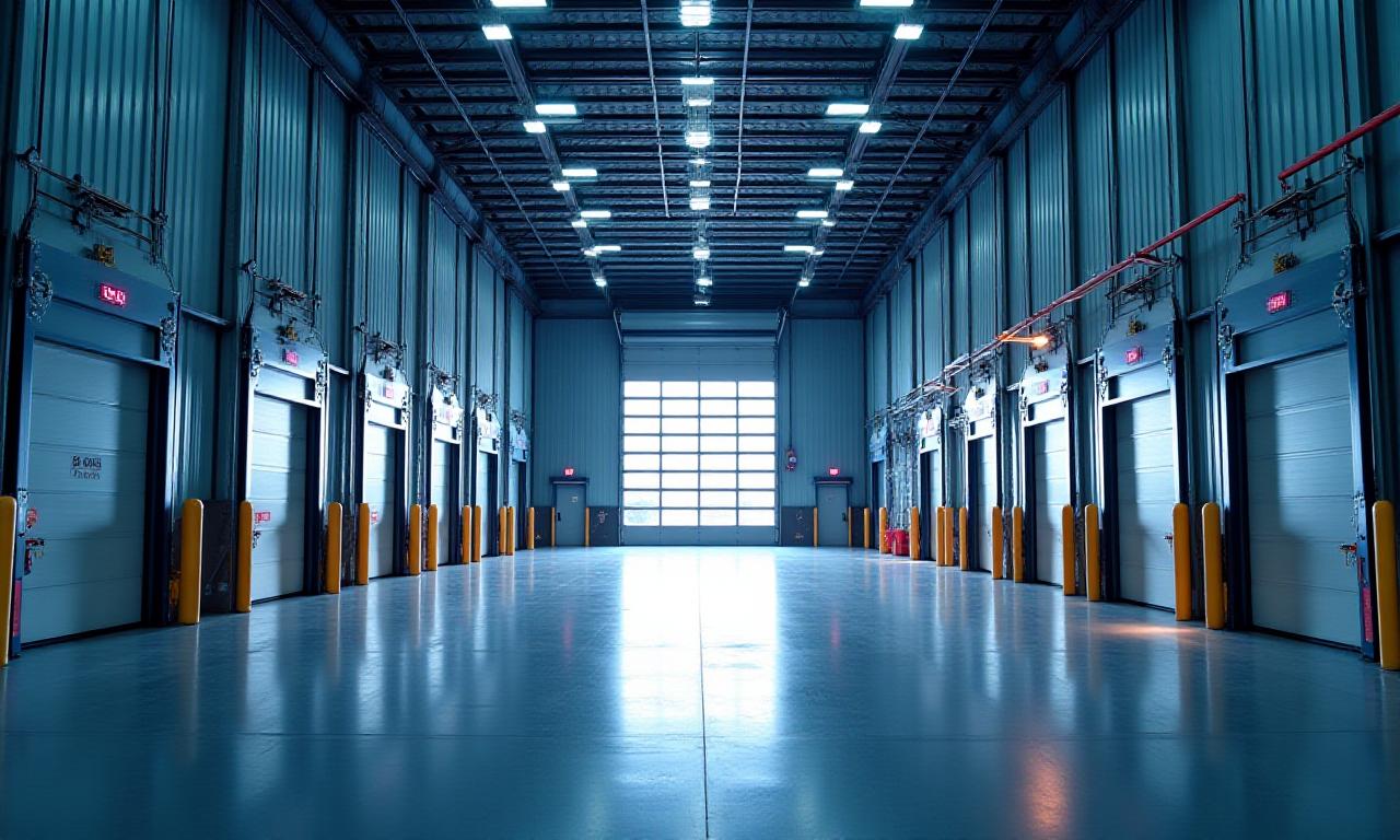 Modern logistics warehouse in Fremont Indiana